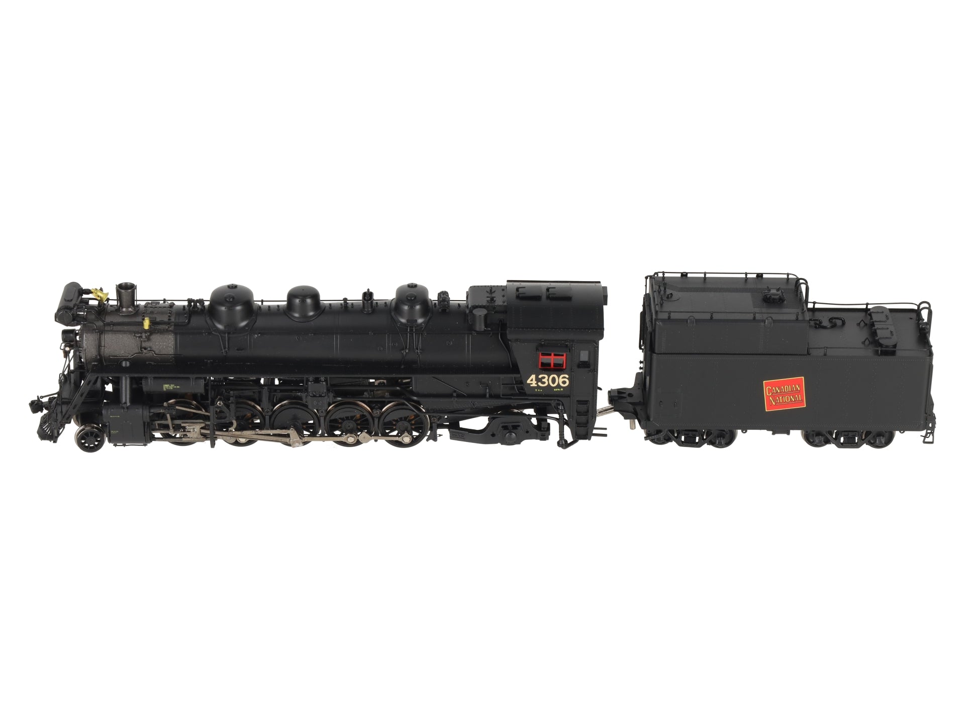 Overland 4550.1 HO Brass CNR T-4a 2-10-2 Steam Locomotive #4306- Factory Painted LN/Box