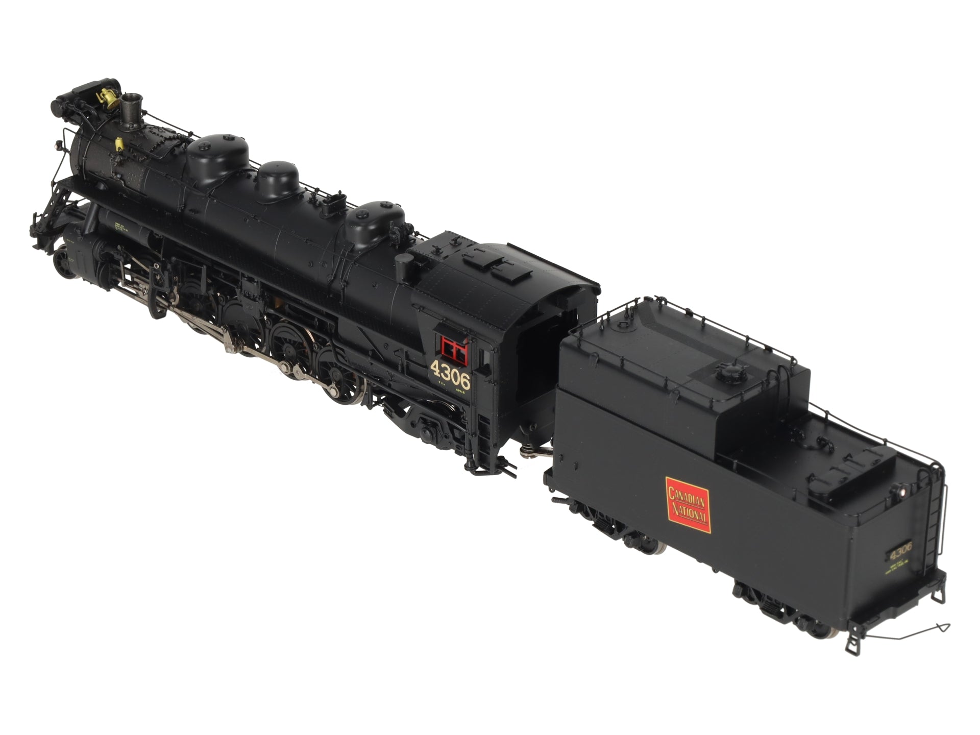 Overland 4550.1 HO Brass CNR T-4a 2-10-2 Steam Locomotive #4306- Factory Painted LN/Box