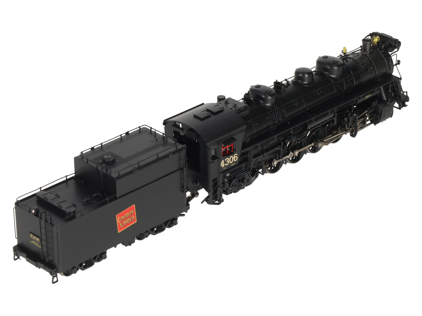 Overland 4550.1 HO Brass CNR T-4a 2-10-2 Steam Locomotive #4306- Factory Painted LN/Box