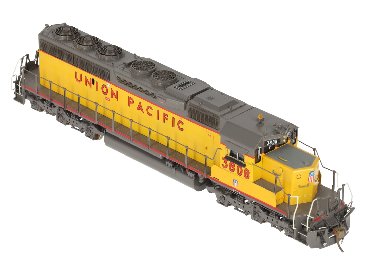 Overland OMI-6341 HO BRASS UP SD40-2S Diesel Locomotive #3808 - Custom Painted/Box