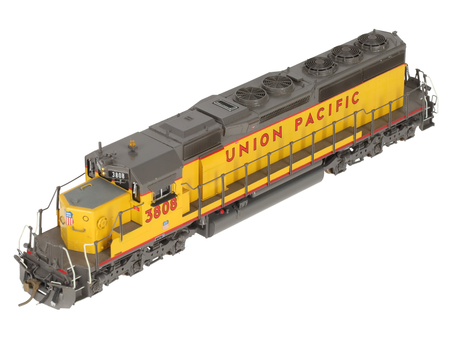 Overland OMI-6341 HO BRASS UP SD40-2S Diesel Locomotive #3808 - Custom Painted/Box
