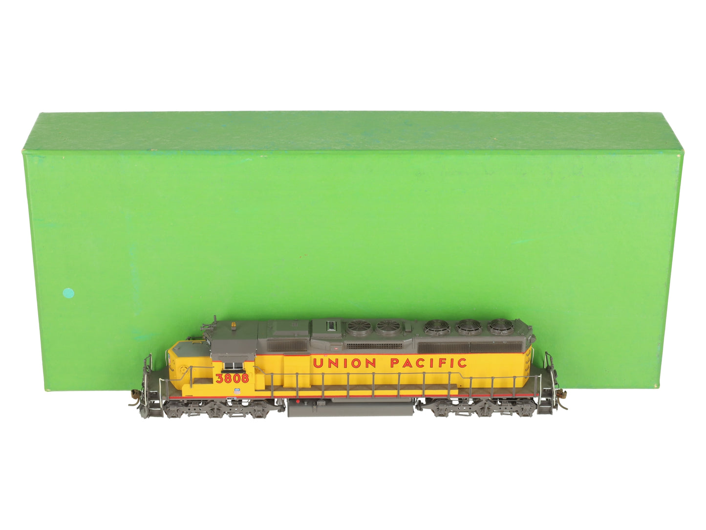 Overland OMI-6341 HO BRASS UP SD40-2S Diesel Locomotive #3808 - Custom Painted/Box