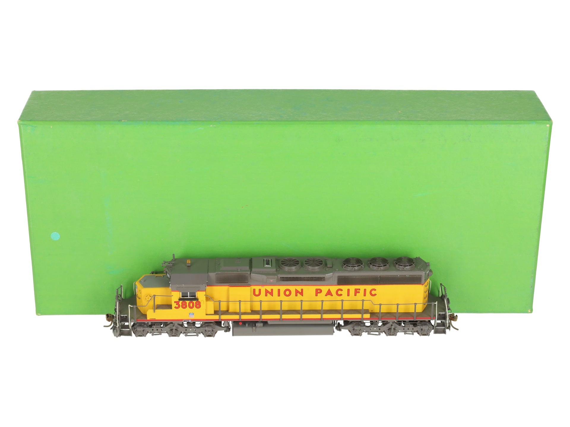 Overland OMI-6341 HO BRASS UP SD40-2S Diesel Locomotive #3808 - Custom Painted/Box