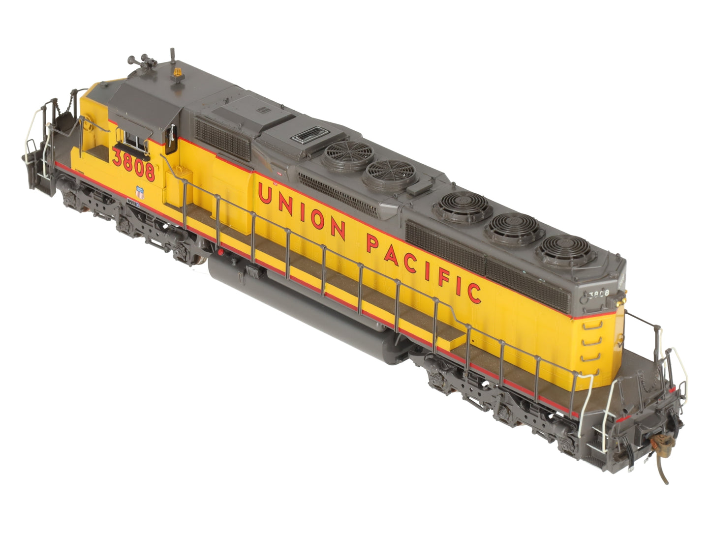 Overland OMI-6341 HO BRASS UP SD40-2S Diesel Locomotive #3808 - Custom Painted/Box