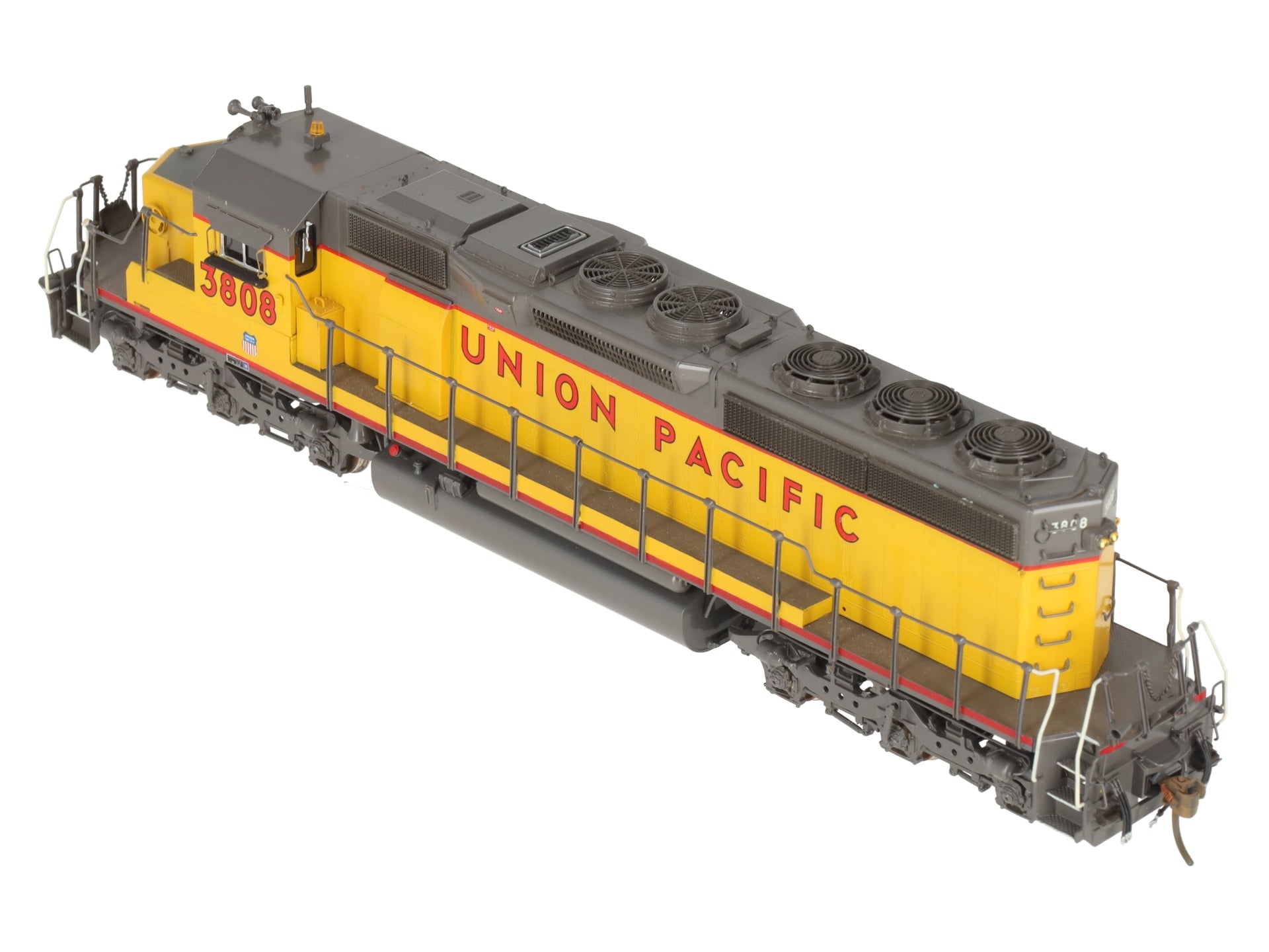 Overland OMI-6341 HO BRASS UP SD40-2S Diesel Locomotive #3808 - Custom Painted/Box