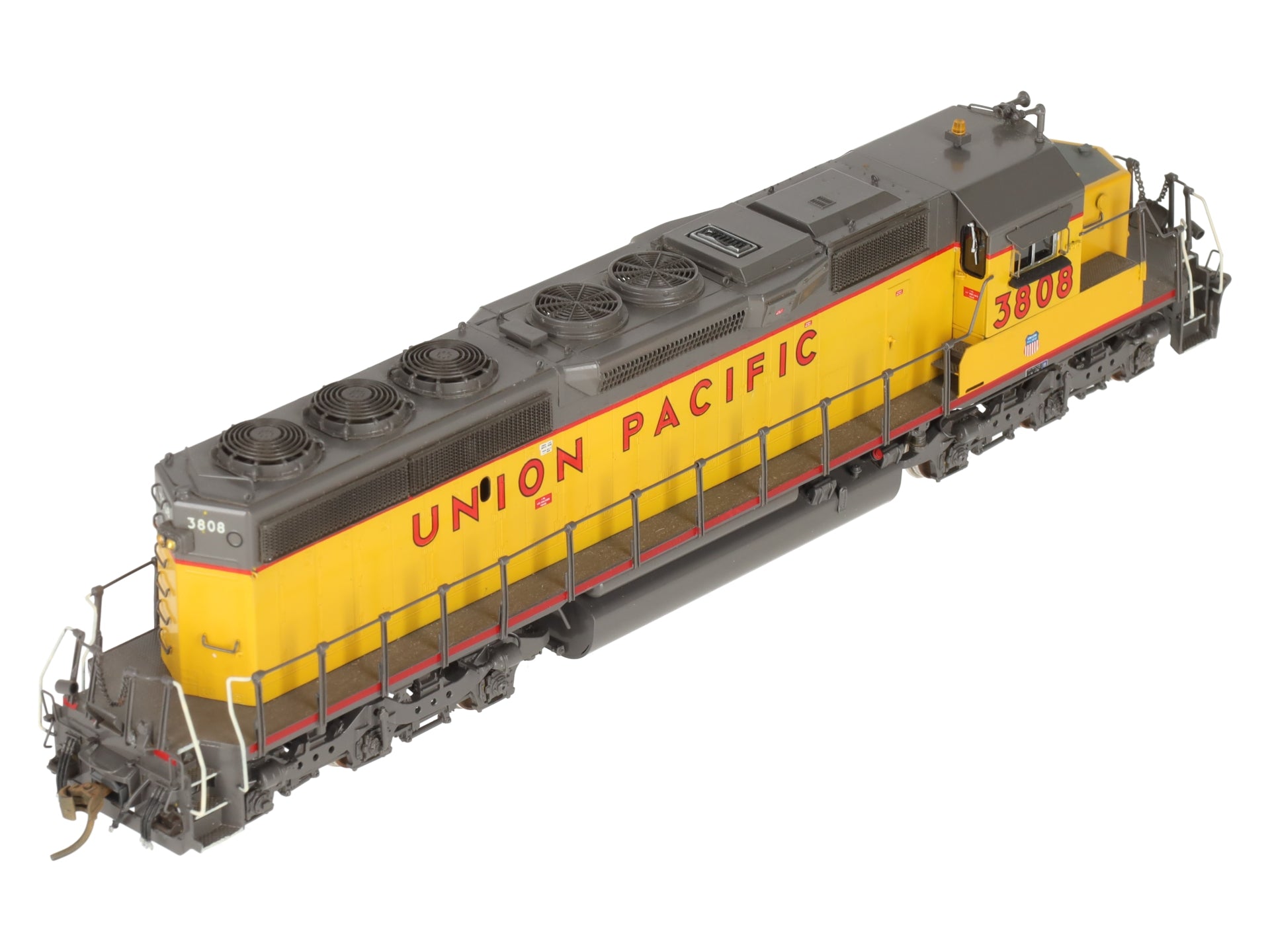 Overland OMI-6341 HO BRASS UP SD40-2S Diesel Locomotive #3808 - Custom Painted/Box