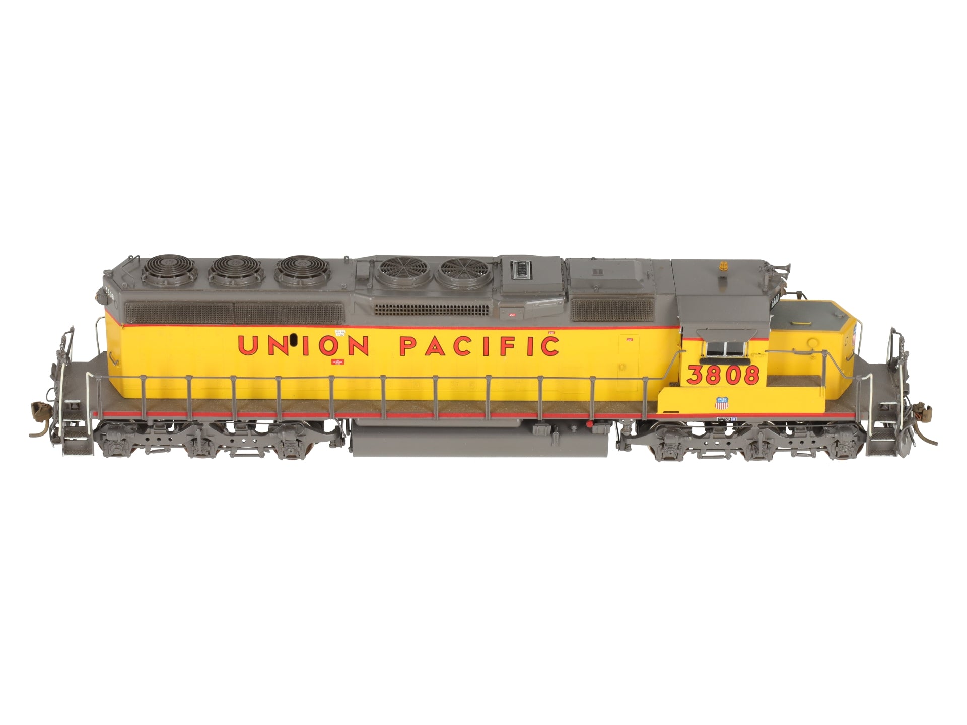Overland OMI-6341 HO BRASS UP SD40-2S Diesel Locomotive #3808 - Custom Painted/Box