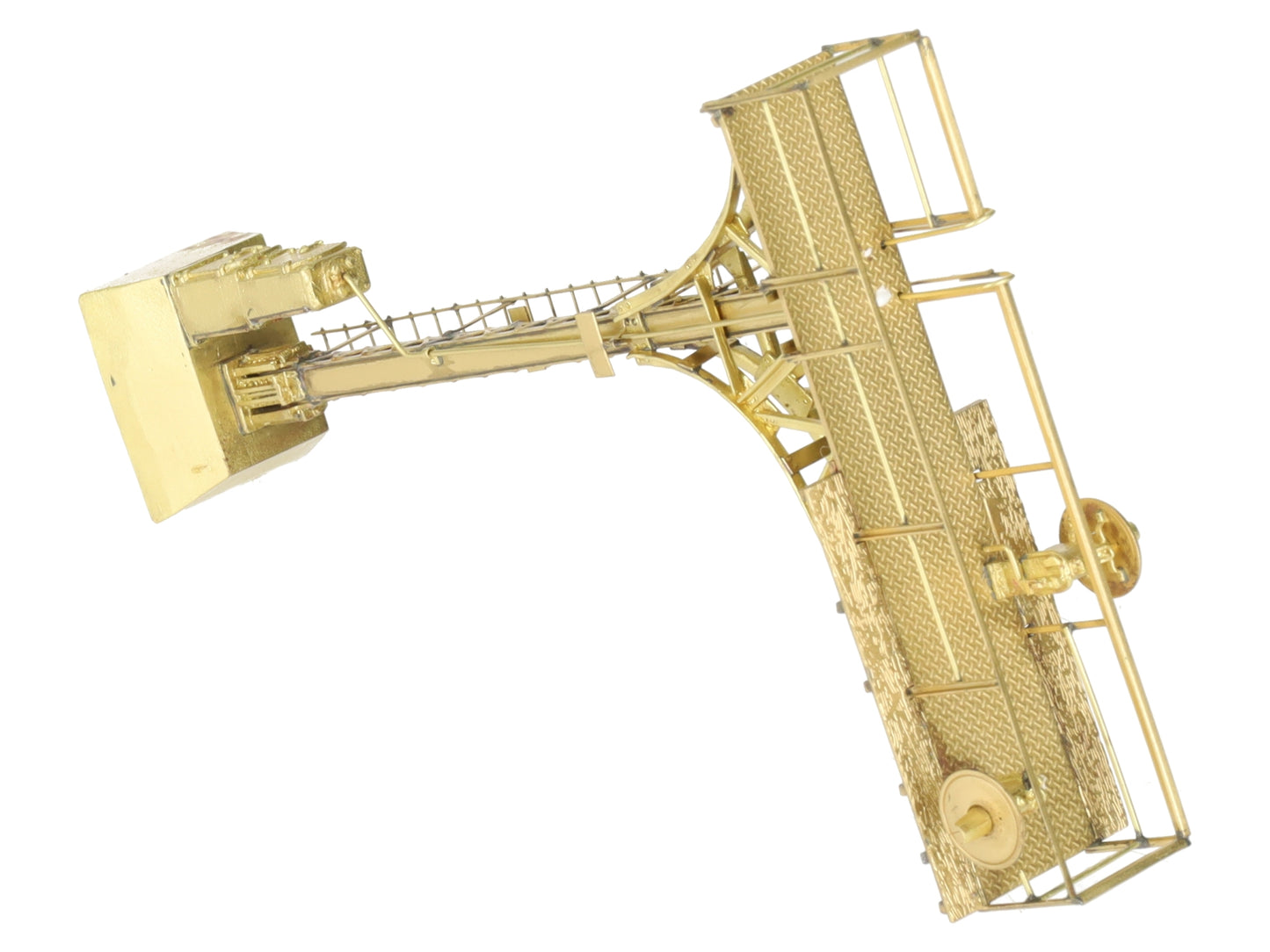 Overland 3484 BRASS HO Scale Single Track Cantilever Signal Tower LN/Box
