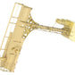 Overland 3484 BRASS HO Scale Single Track Cantilever Signal Tower LN/Box