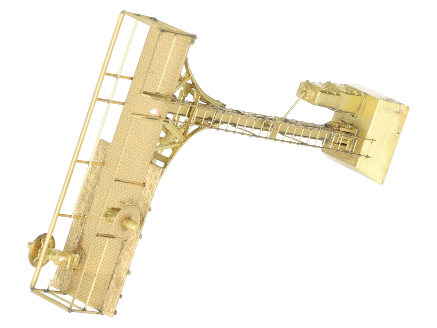 Overland 3484 BRASS HO Scale Single Track Cantilever Signal Tower LN/Box