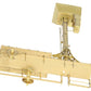 Overland 3484 BRASS HO Scale Single Track Cantilever Signal Tower LN/Box