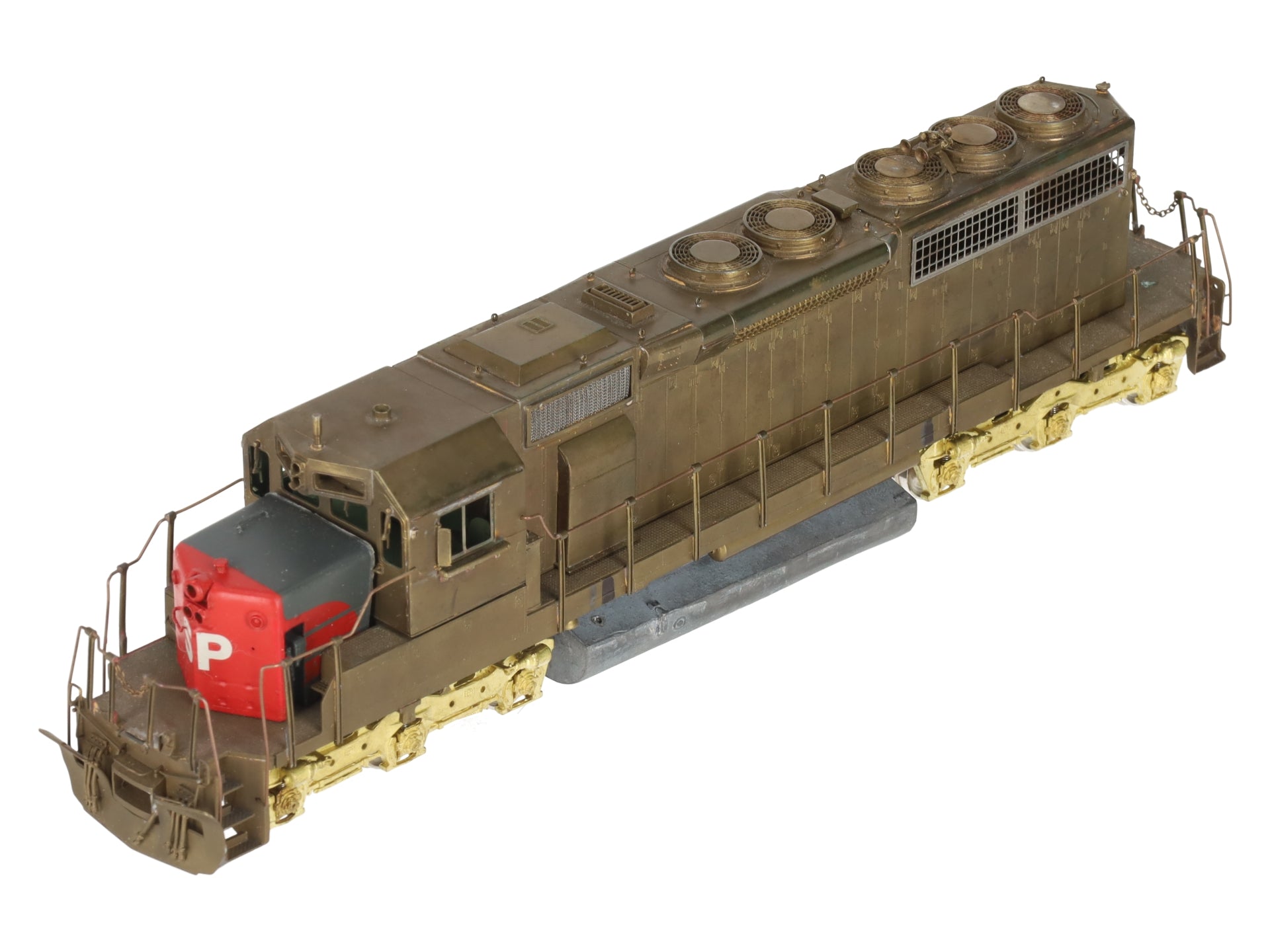Overland 5116 HO BRASS Union Pacific SD40 Diesel Locomotive - Unpainted/Box