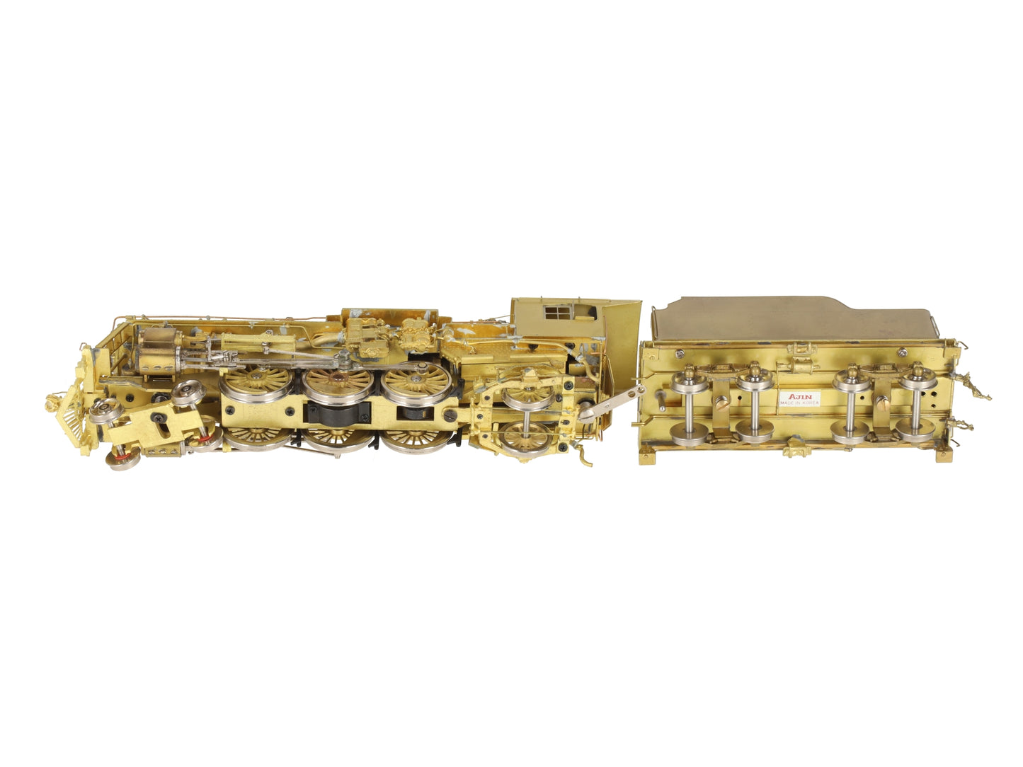 Overland 1456 HO Scale Brass Boston & Maine P2b 4-6-2 Locomotive & Tender EX/Box