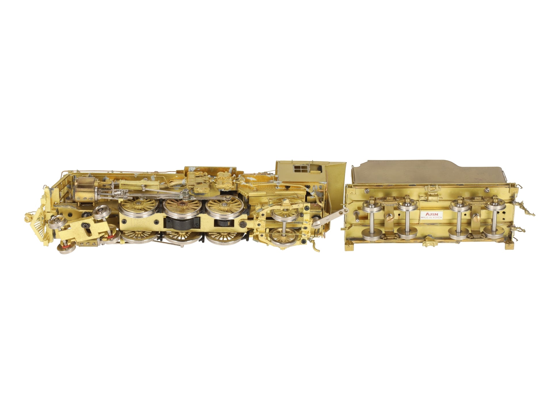 Overland 1456 HO Scale Brass Boston & Maine P2b 4-6-2 Locomotive & Tender EX/Box