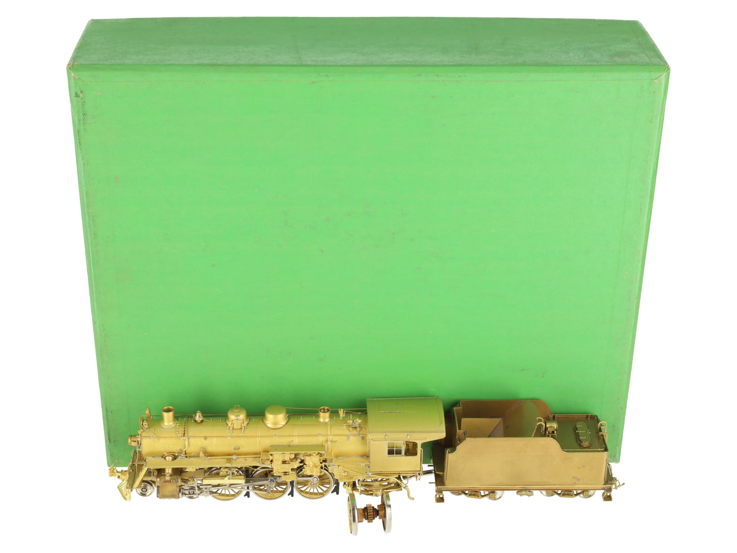 Overland 1456 HO Scale Brass Boston & Maine P2b 4-6-2 Locomotive & Tender EX/Box