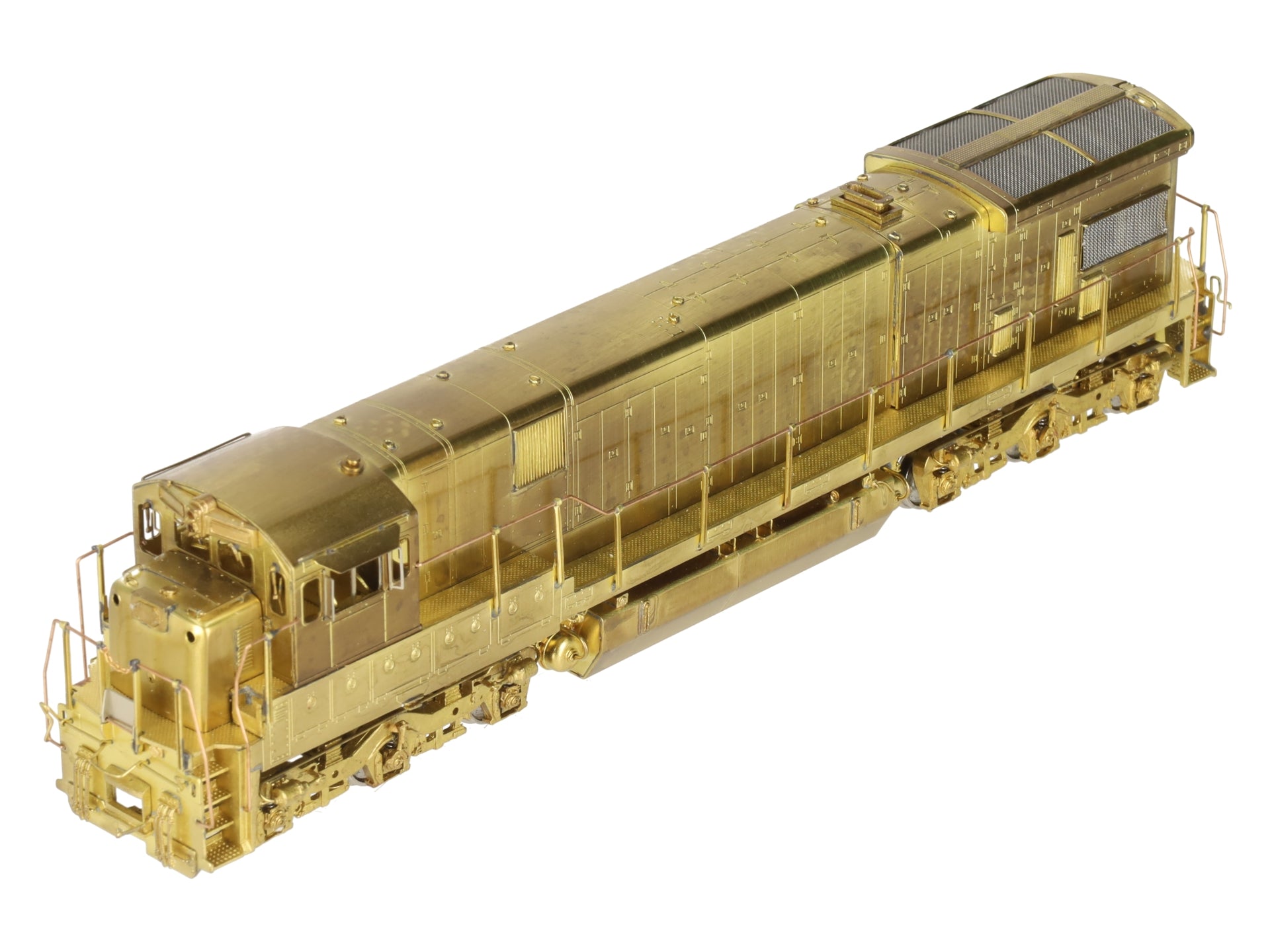 Overland OMI-1970 HO BRASS G.E.C30-7 Diesel Locomotive - Unpainted EX/Box
