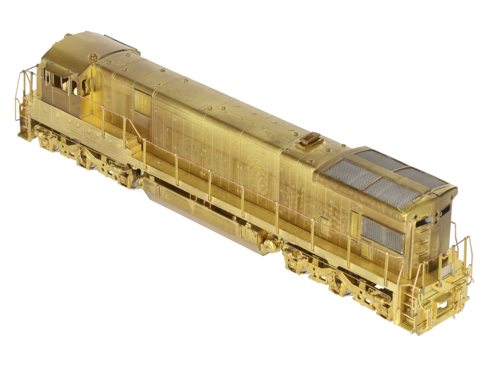 Overland OMI-1970 HO BRASS G.E.C30-7 Diesel Locomotive - Unpainted EX/Box