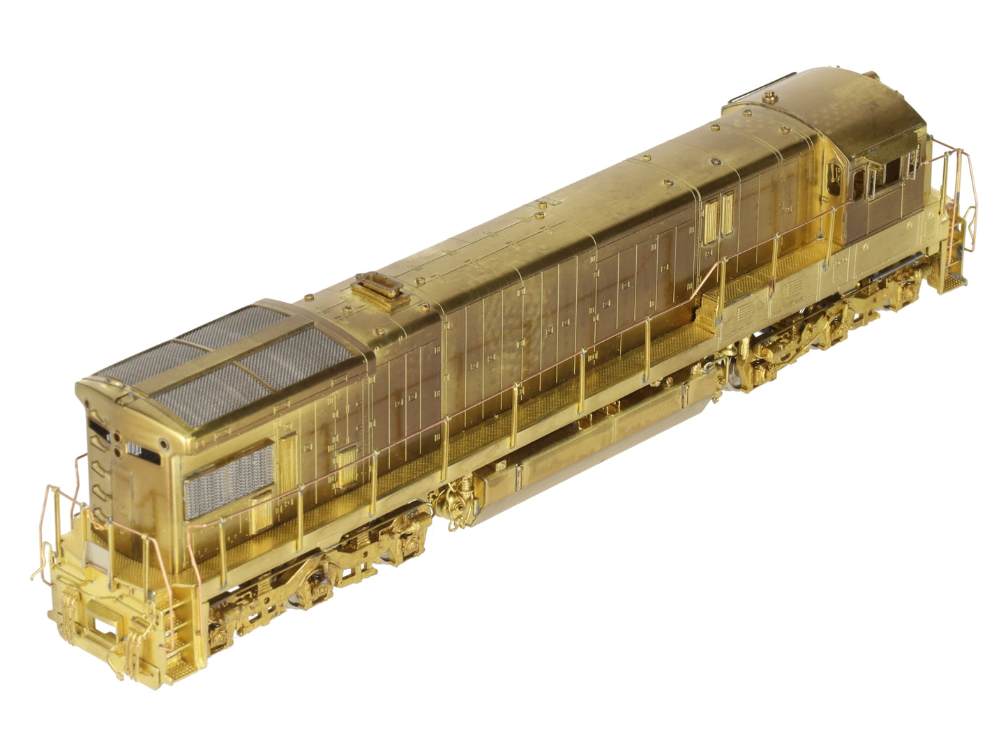 Overland OMI-1970 HO BRASS G.E.C30-7 Diesel Locomotive - Unpainted EX/Box