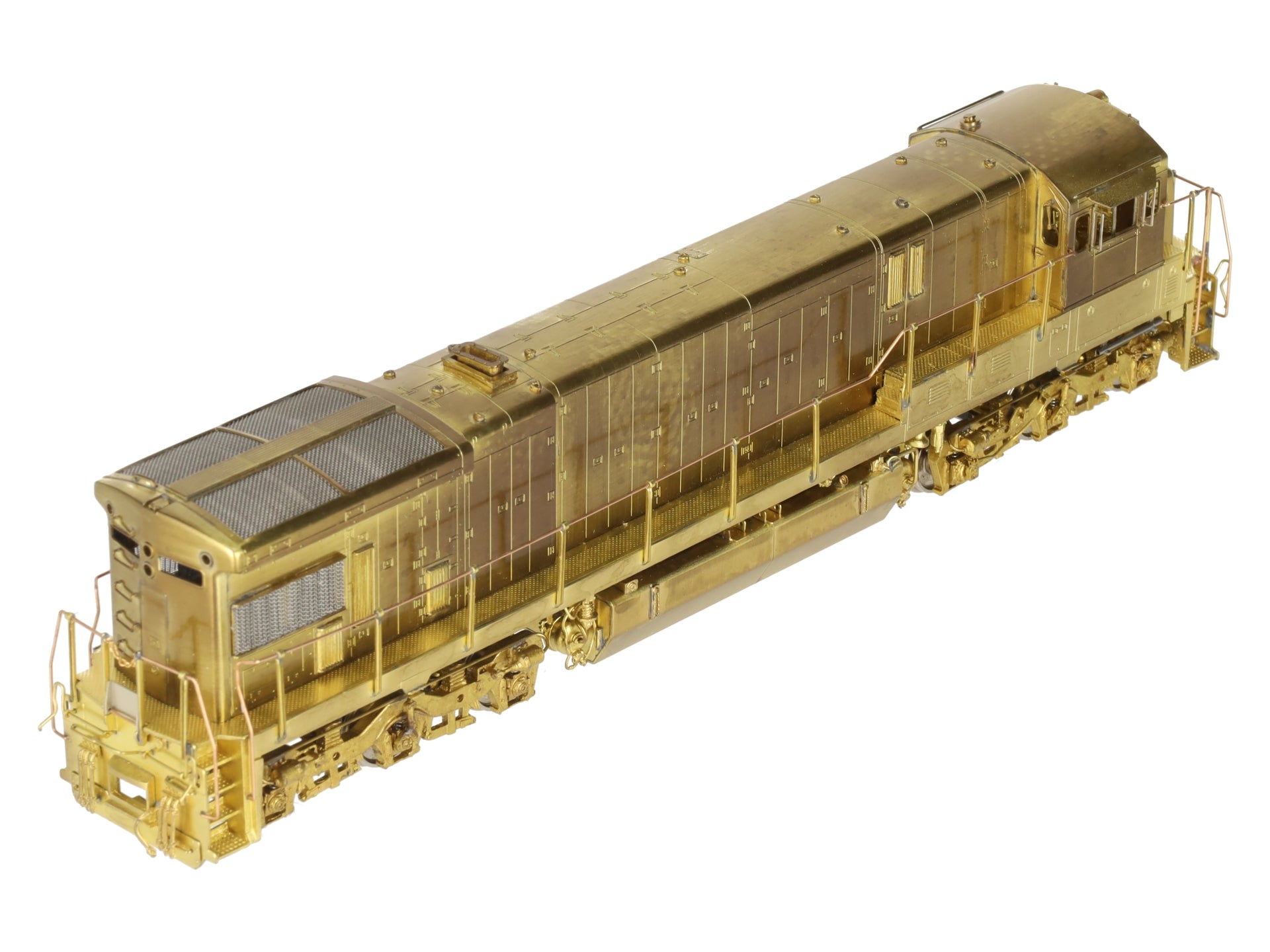 Overland OMI-1970 HO BRASS G.E.C30-7 Diesel Locomotive - Unpainted EX/Box