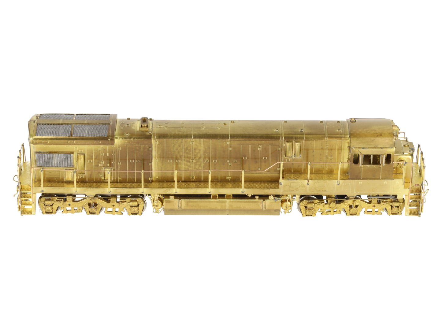 Overland OMI-1970 HO BRASS G.E.C30-7 Diesel Locomotive - Unpainted EX/Box