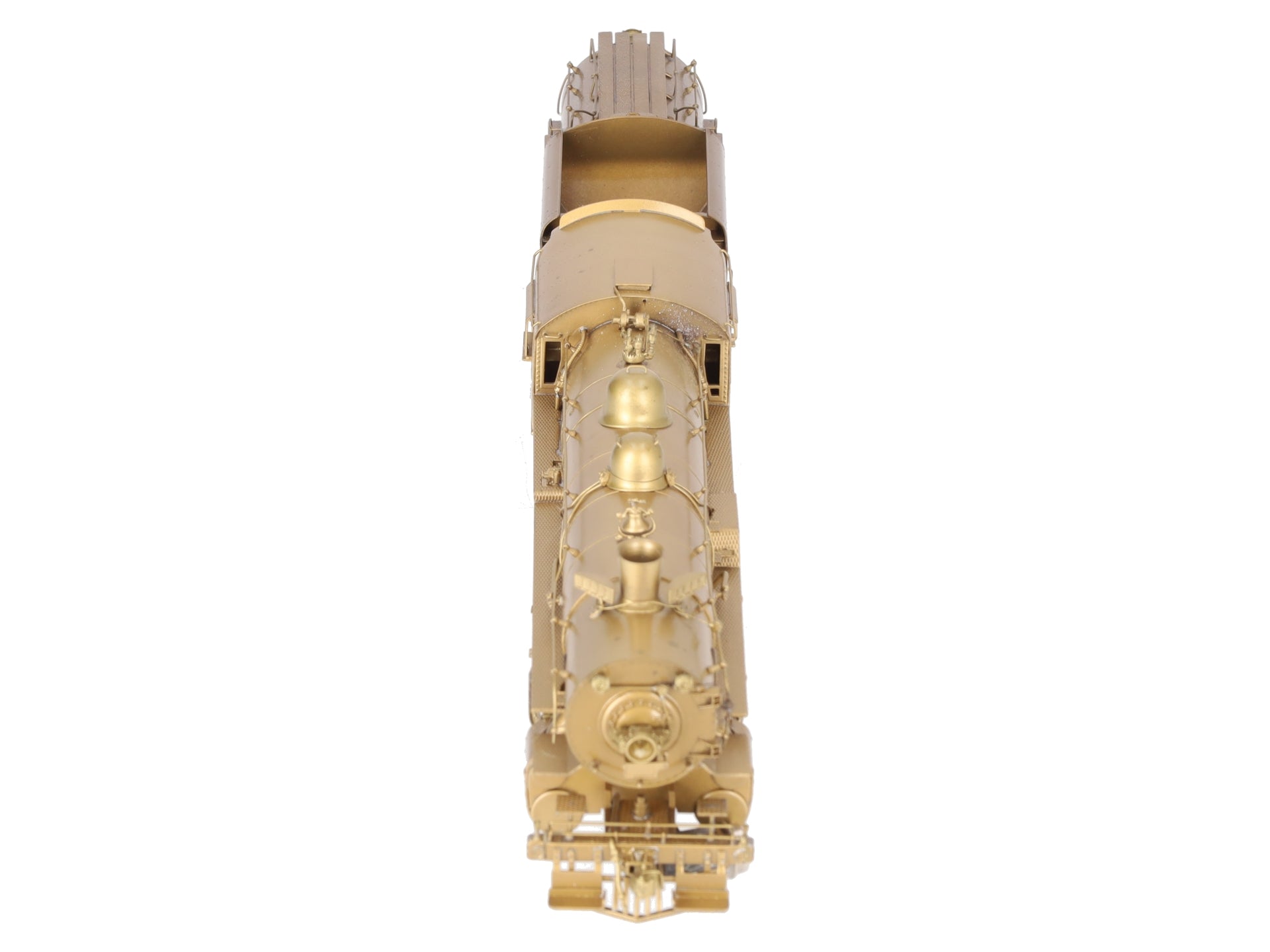 Oriental Limited HO Brass UP 2-8-2 Steam Locomotive & Tender - Unpainted EX/Box