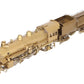 Oriental Limited HO Brass UP 2-8-2 Steam Locomotive & Tender - Unpainted EX/Box