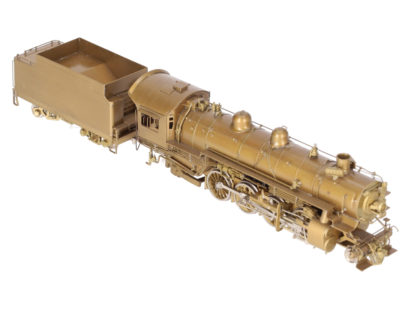 Oriental Limited 371 HO Brass UP 2-8-2 MK-1 Steam Loco & Tender - Unpainted EX/Box