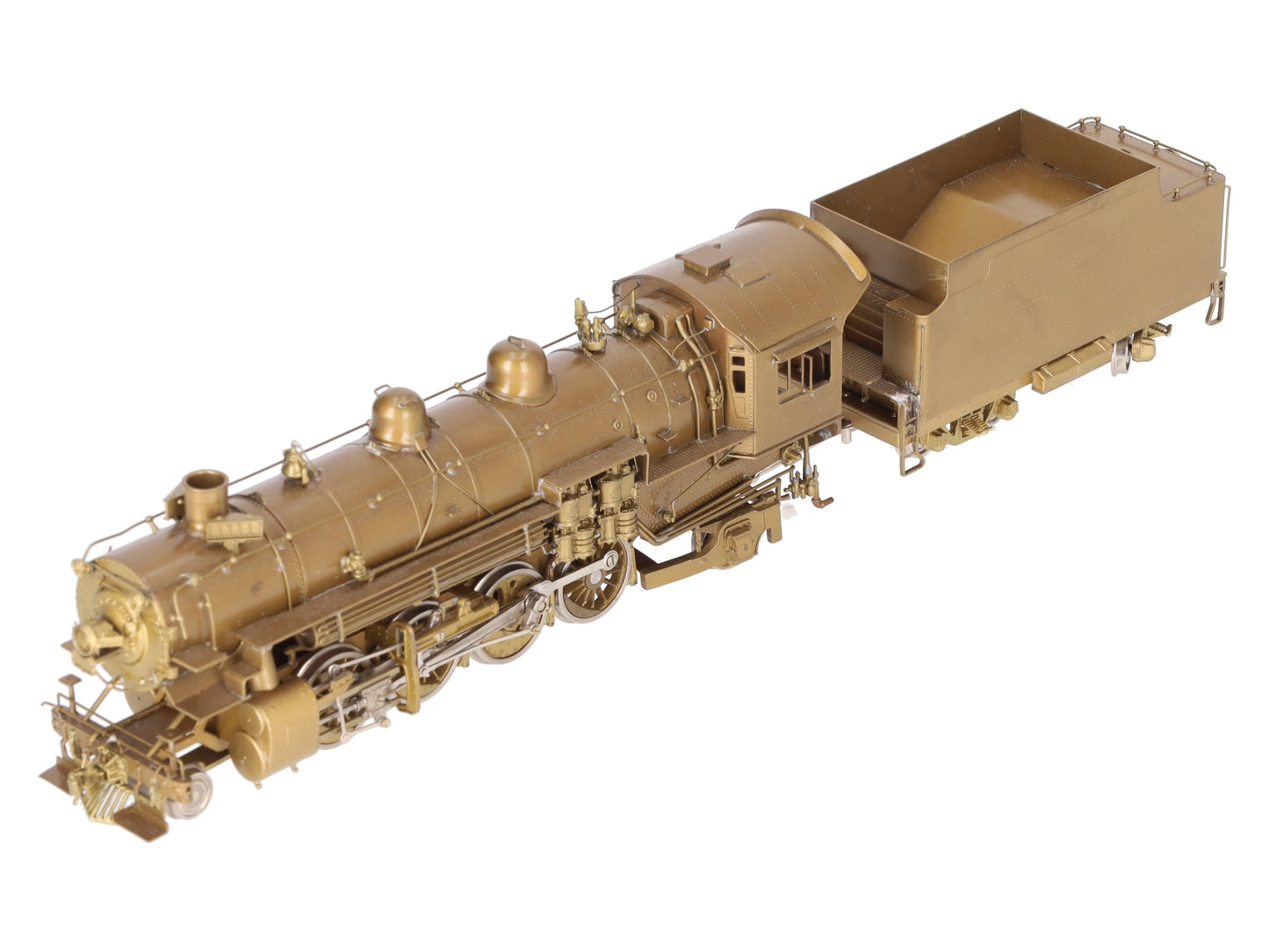 Oriental Limited 371 HO Brass UP 2-8-2 MK-1 Steam Loco & Tender - Unpainted EX/Box