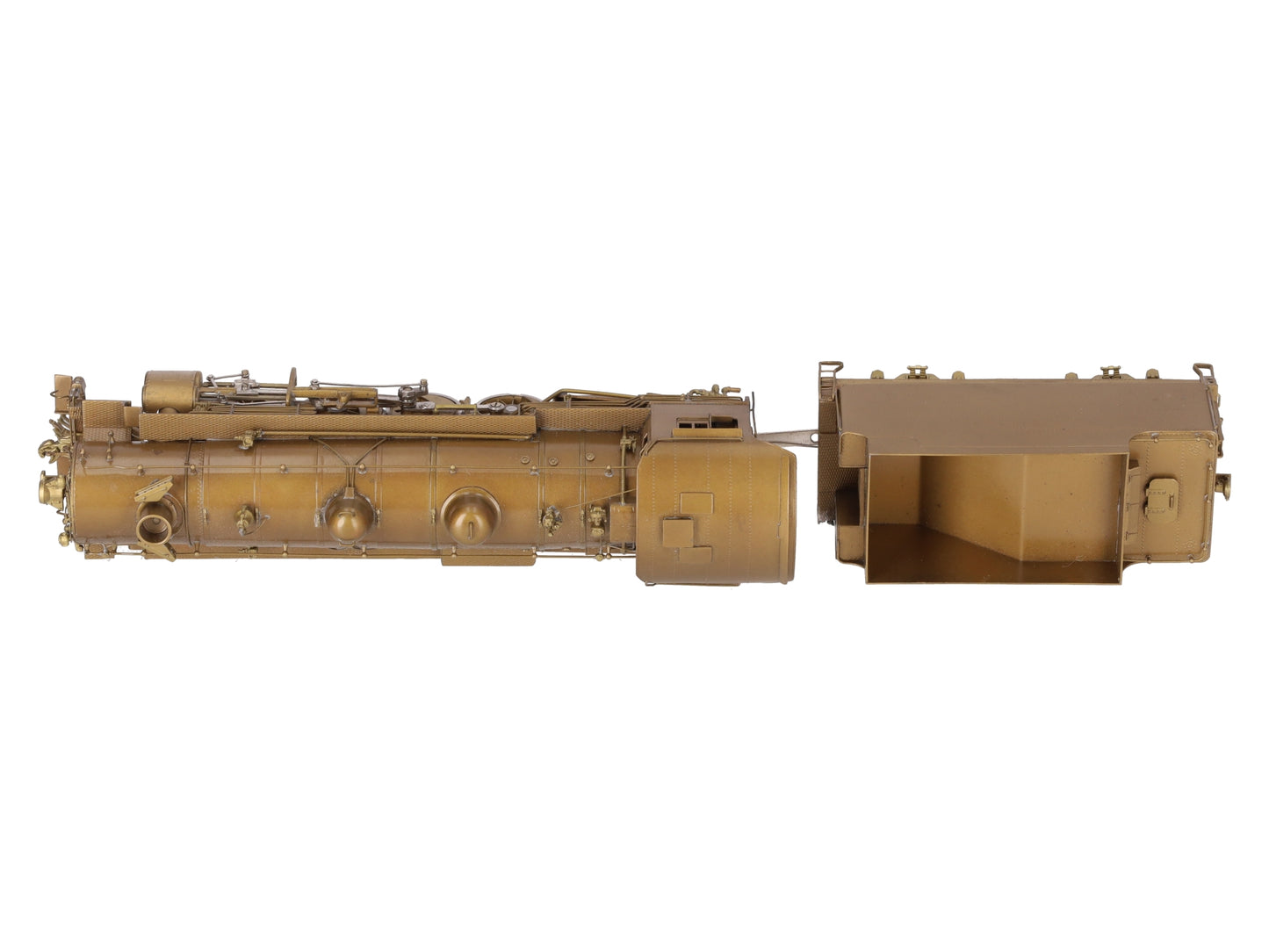 Oriental Limited 371 HO Brass UP 2-8-2 MK-1 Steam Loco & Tender - Unpainted EX/Box