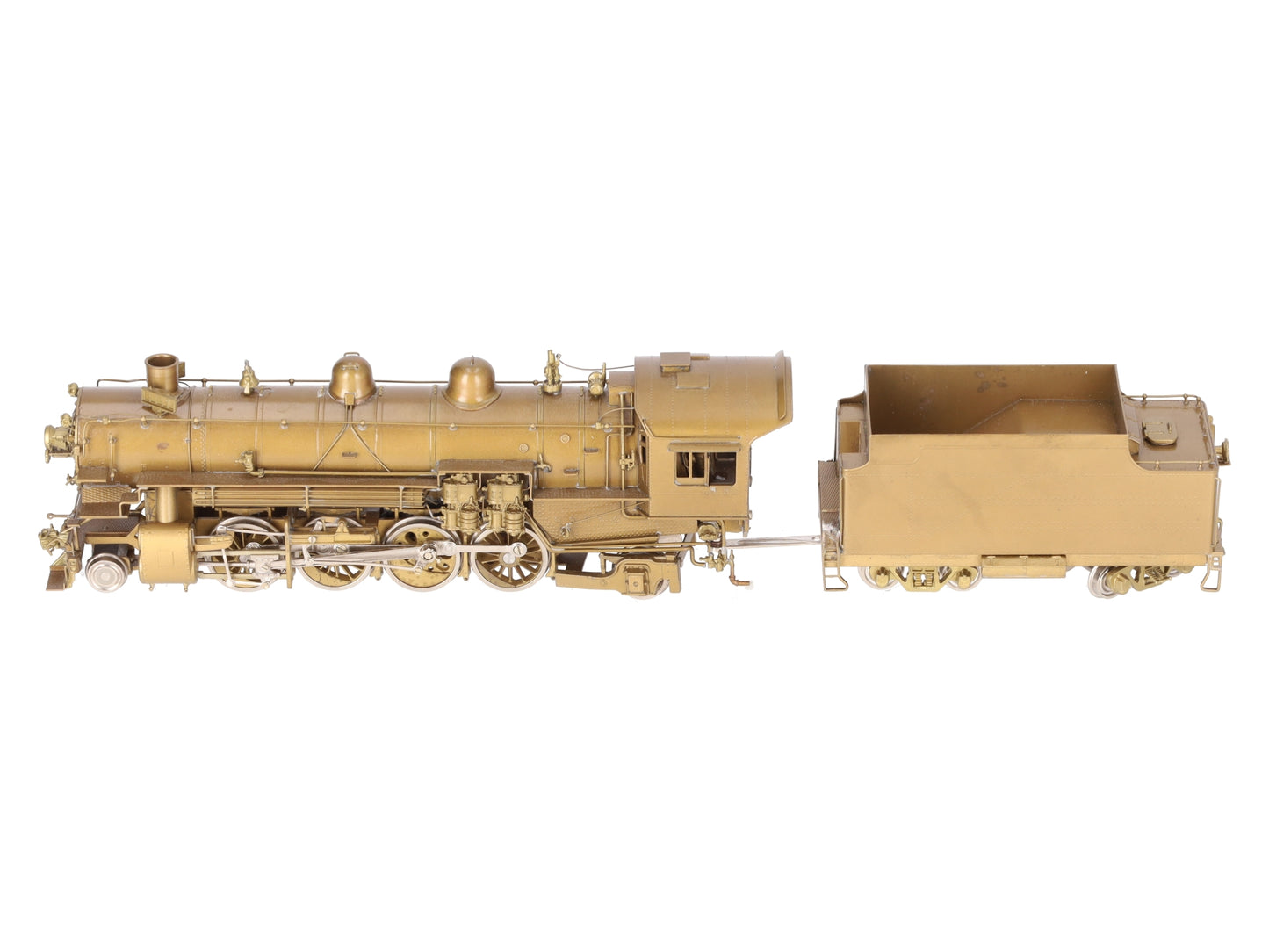 Oriental Limited 371 HO Brass UP 2-8-2 MK-1 Steam Loco & Tender - Unpainted EX/Box