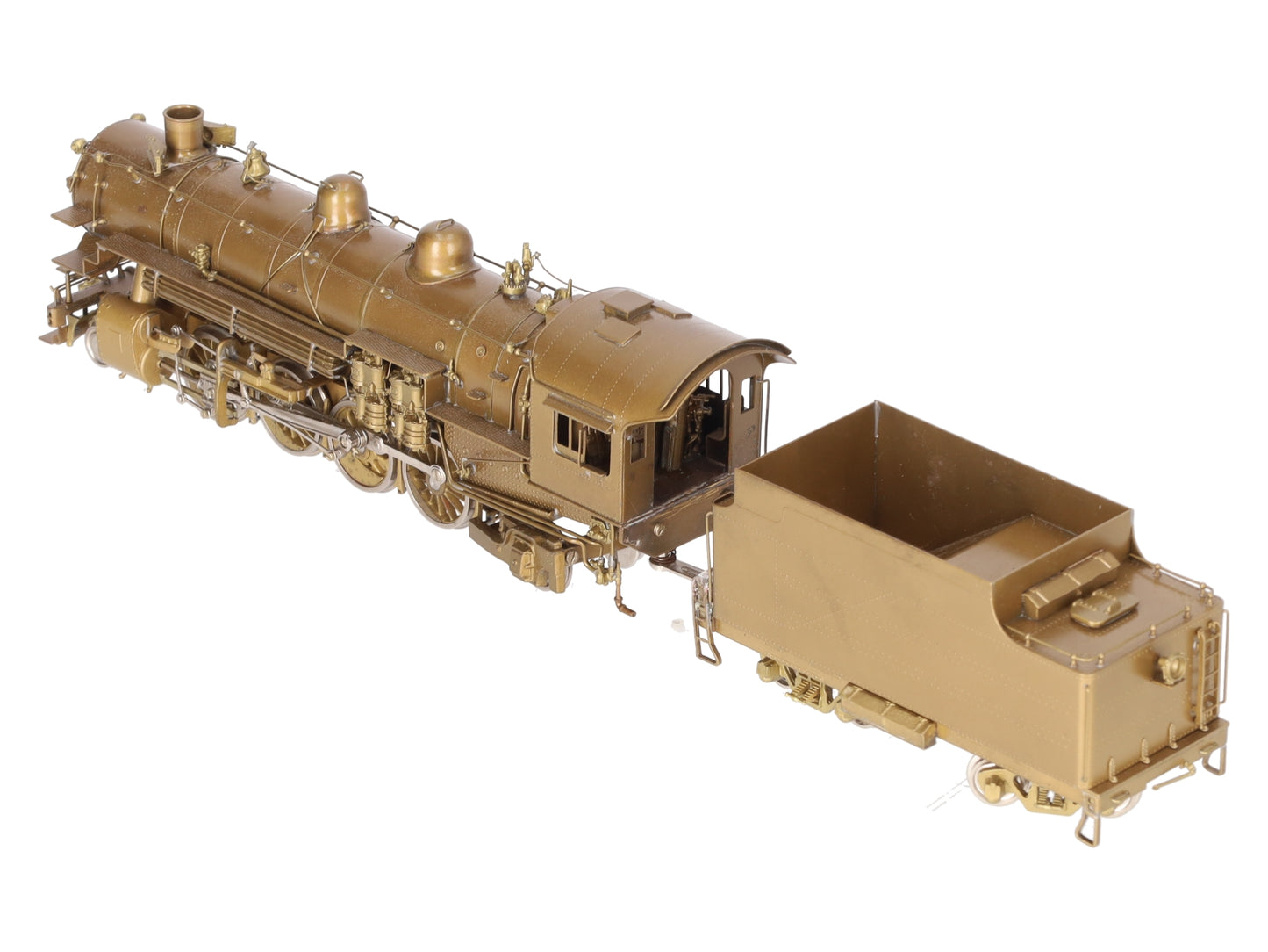 Oriental Limited 371 HO Brass UP 2-8-2 MK-1 Steam Loco & Tender - Unpainted EX/Box