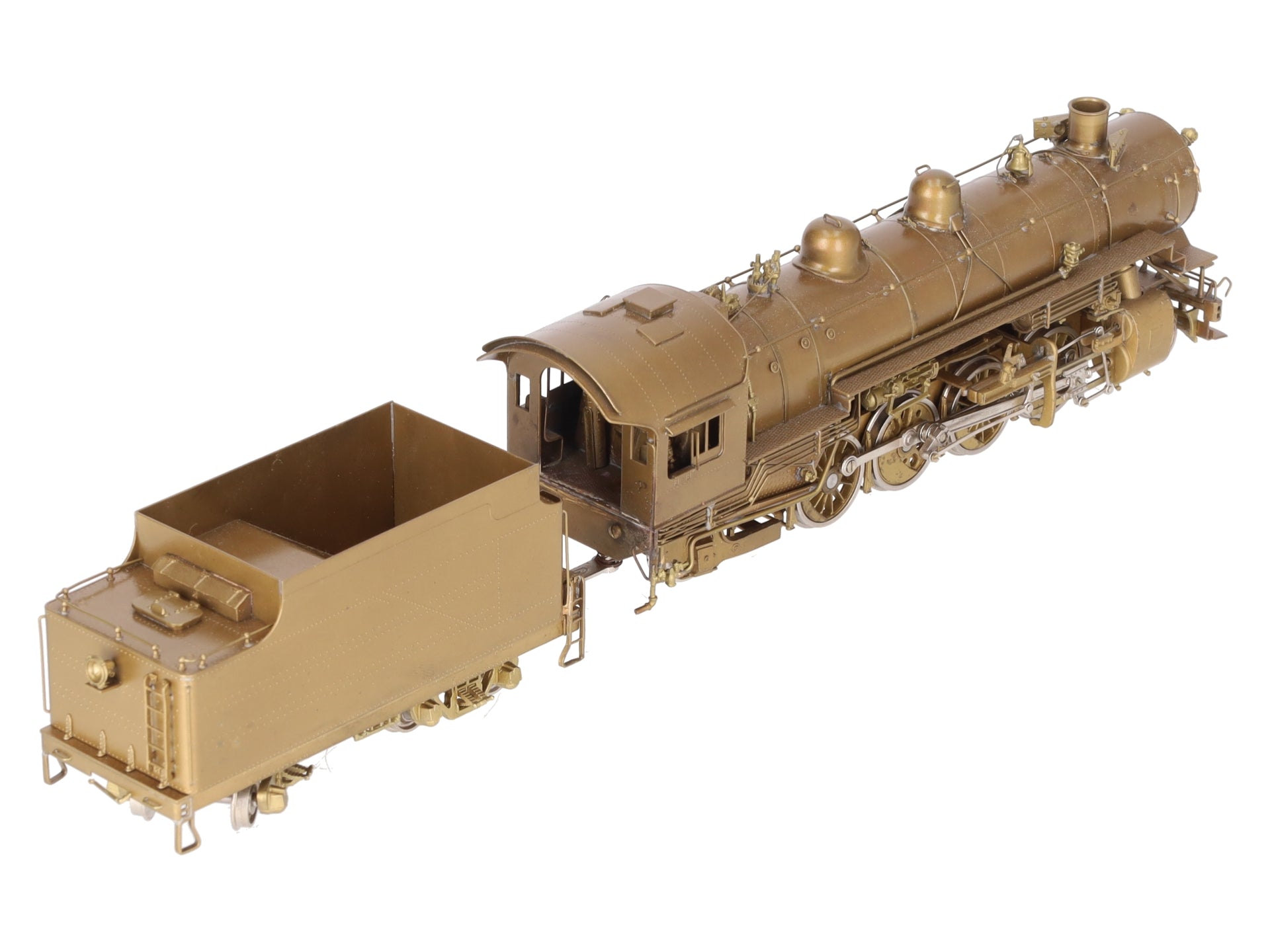 Oriental Limited 371 HO Brass UP 2-8-2 MK-1 Steam Loco & Tender - Unpainted EX/Box