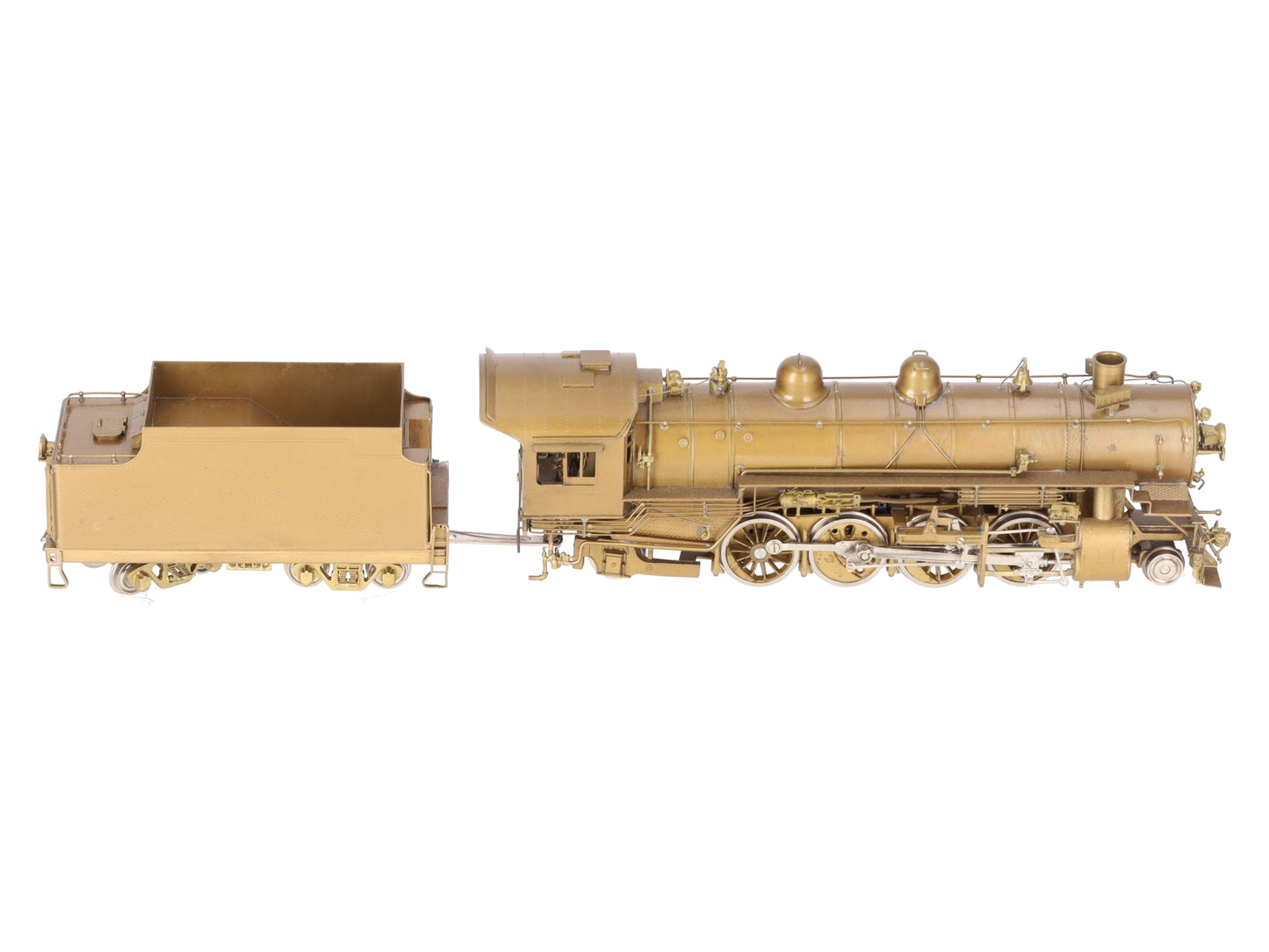Oriental Limited 371 HO Brass UP 2-8-2 MK-1 Steam Loco & Tender - Unpainted EX/Box