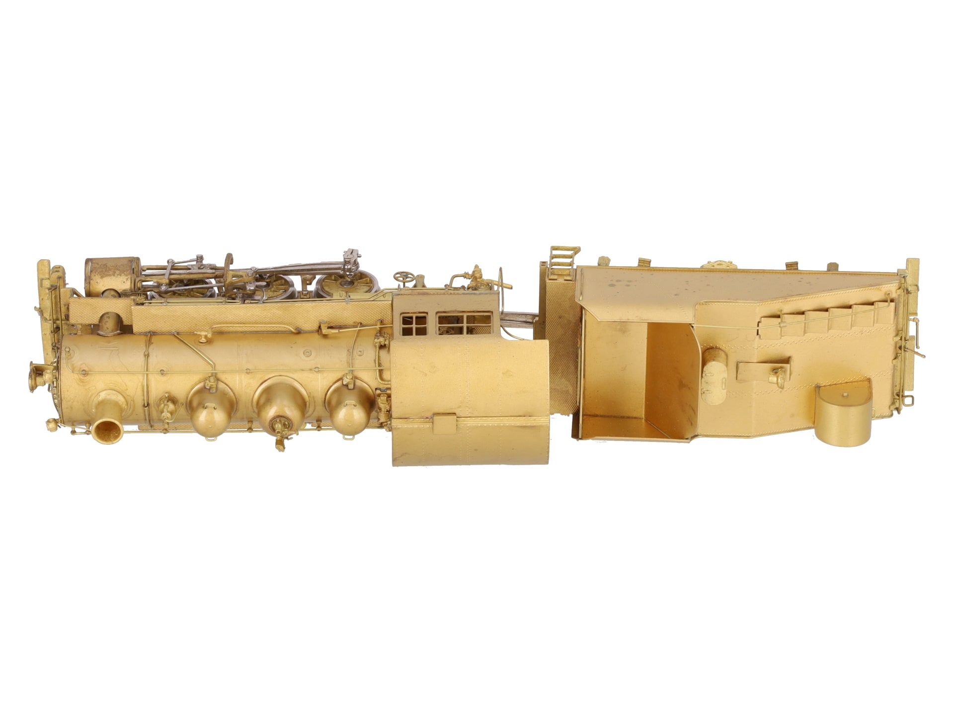 Oriental HO Scale BRASS Union Pacific S-6 0-6-0 Steam Locomotive & Tender EX/Box