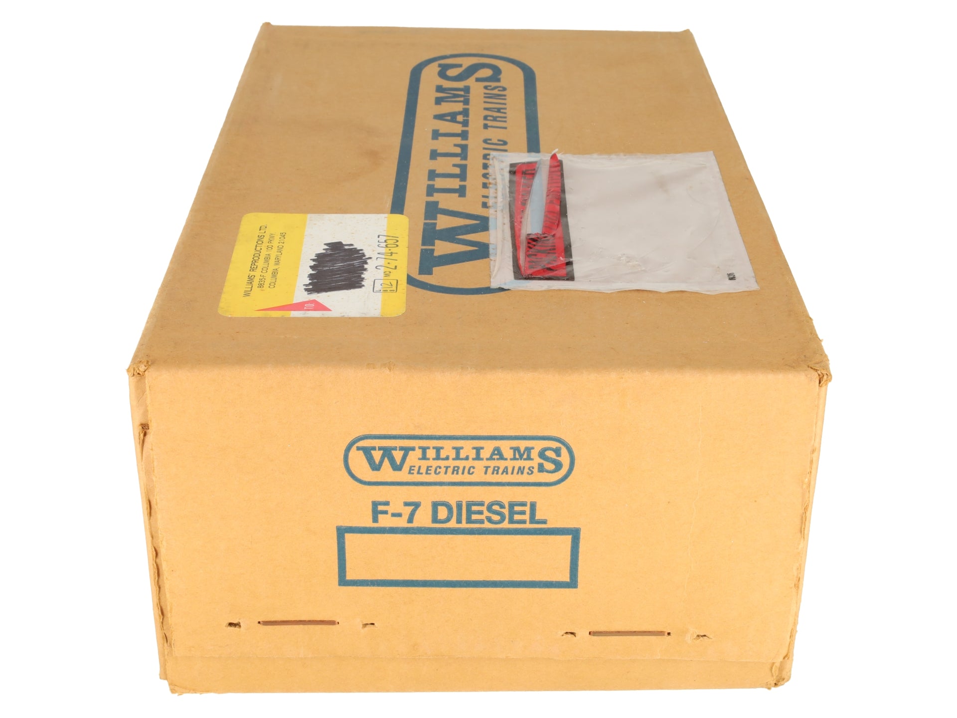 Williams F7108 O Gauge Southern F7 ABA Diesel Locomotive Set EX/Box