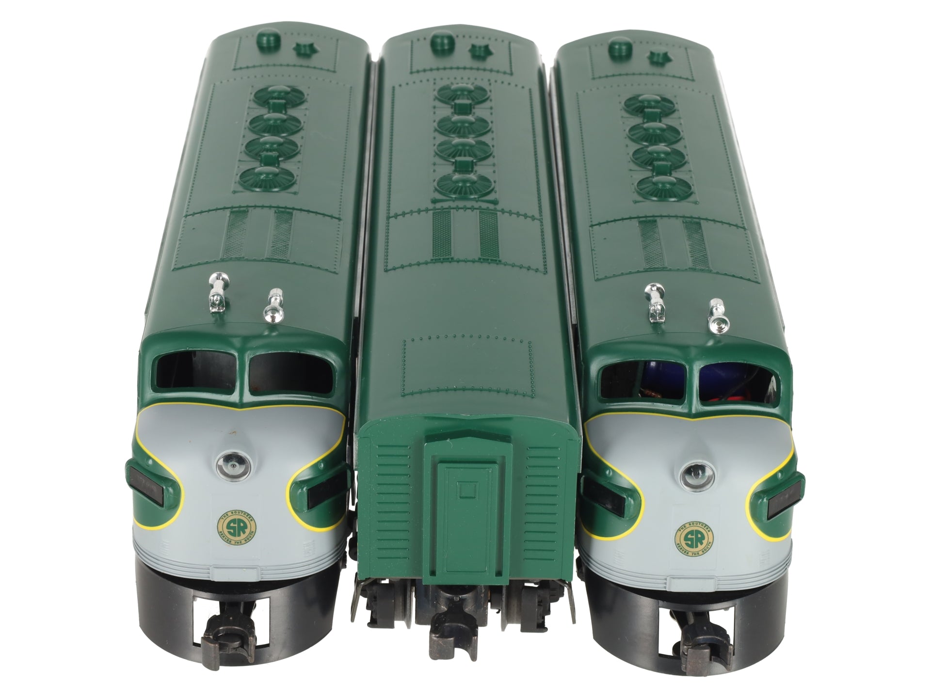 Williams F7108 O Gauge Southern F7 ABA Diesel Locomotive Set EX/Box