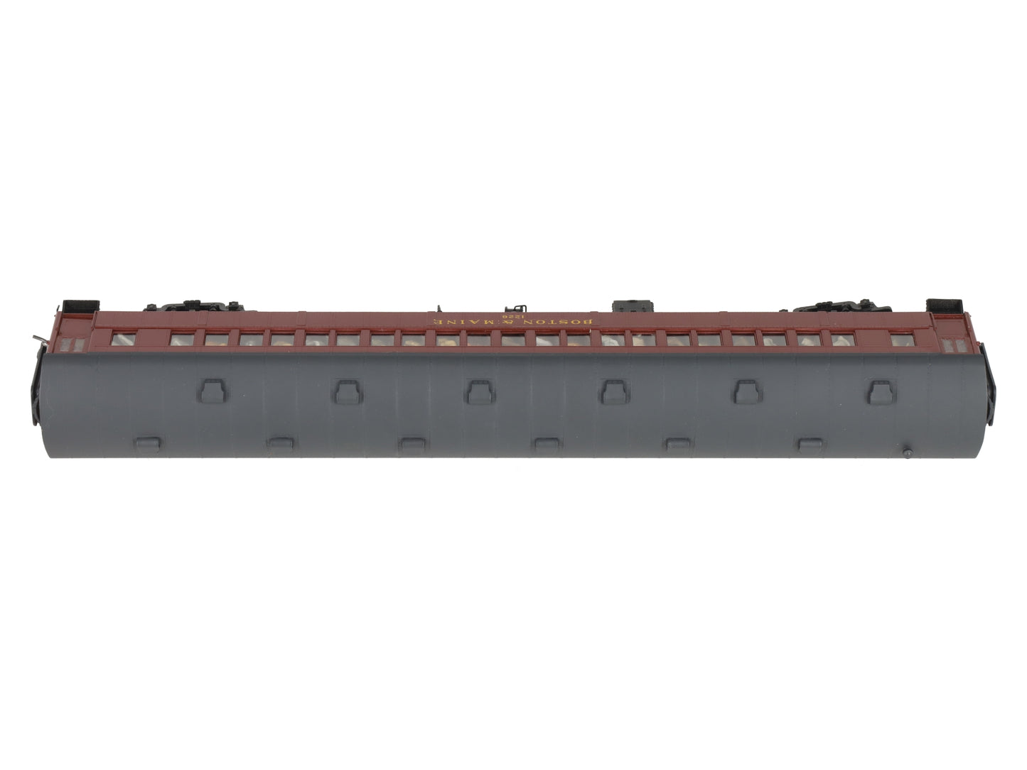 Rail Works R-245 HO BRASS Boston & Maine O-B Arch Roof Suburban Coach Car #1226/Box
