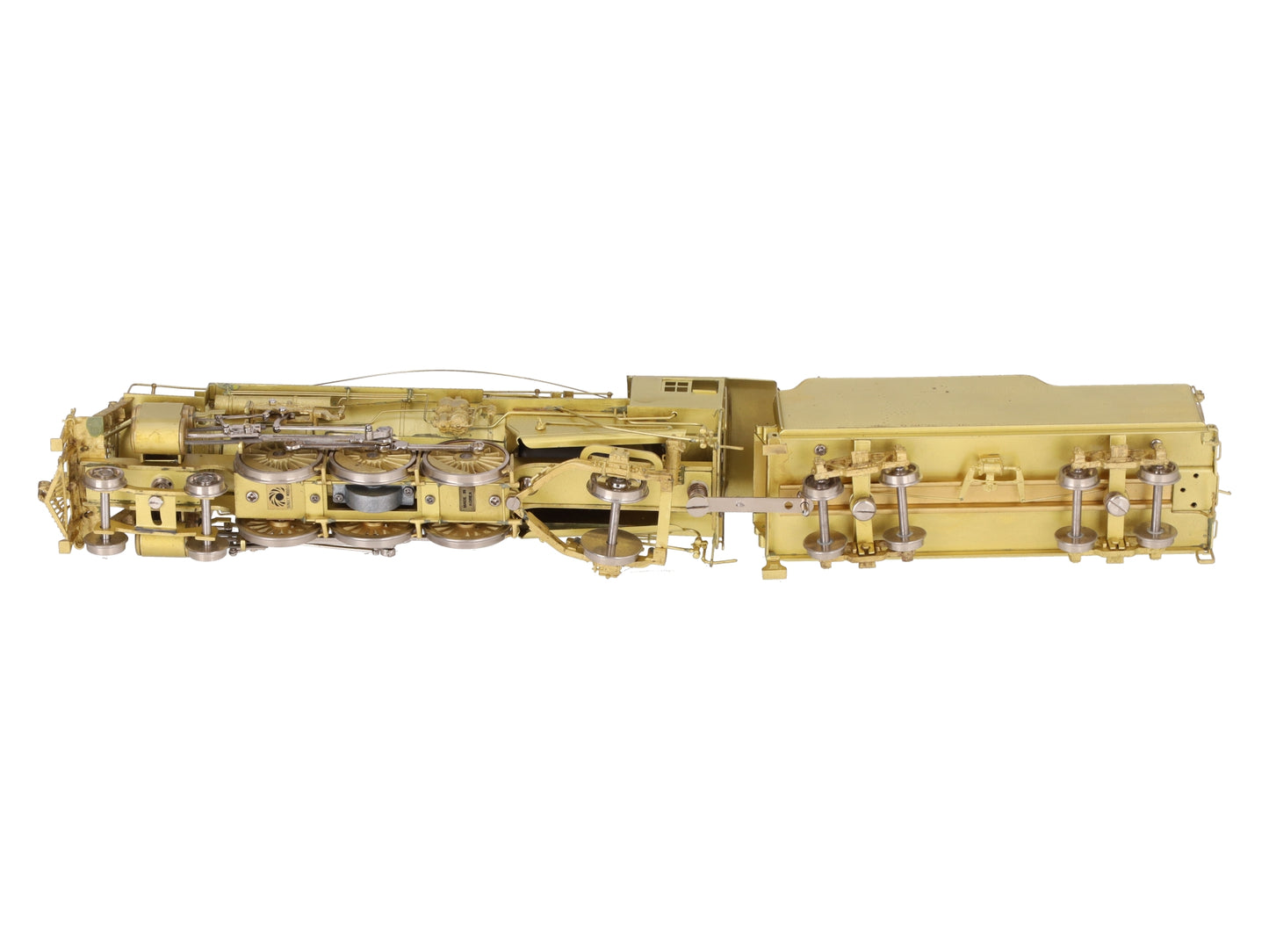 Sunset Models HO BRASS USRA Light 4-6-2 Steam Locomotive & Tender - Unpainted EX/Box