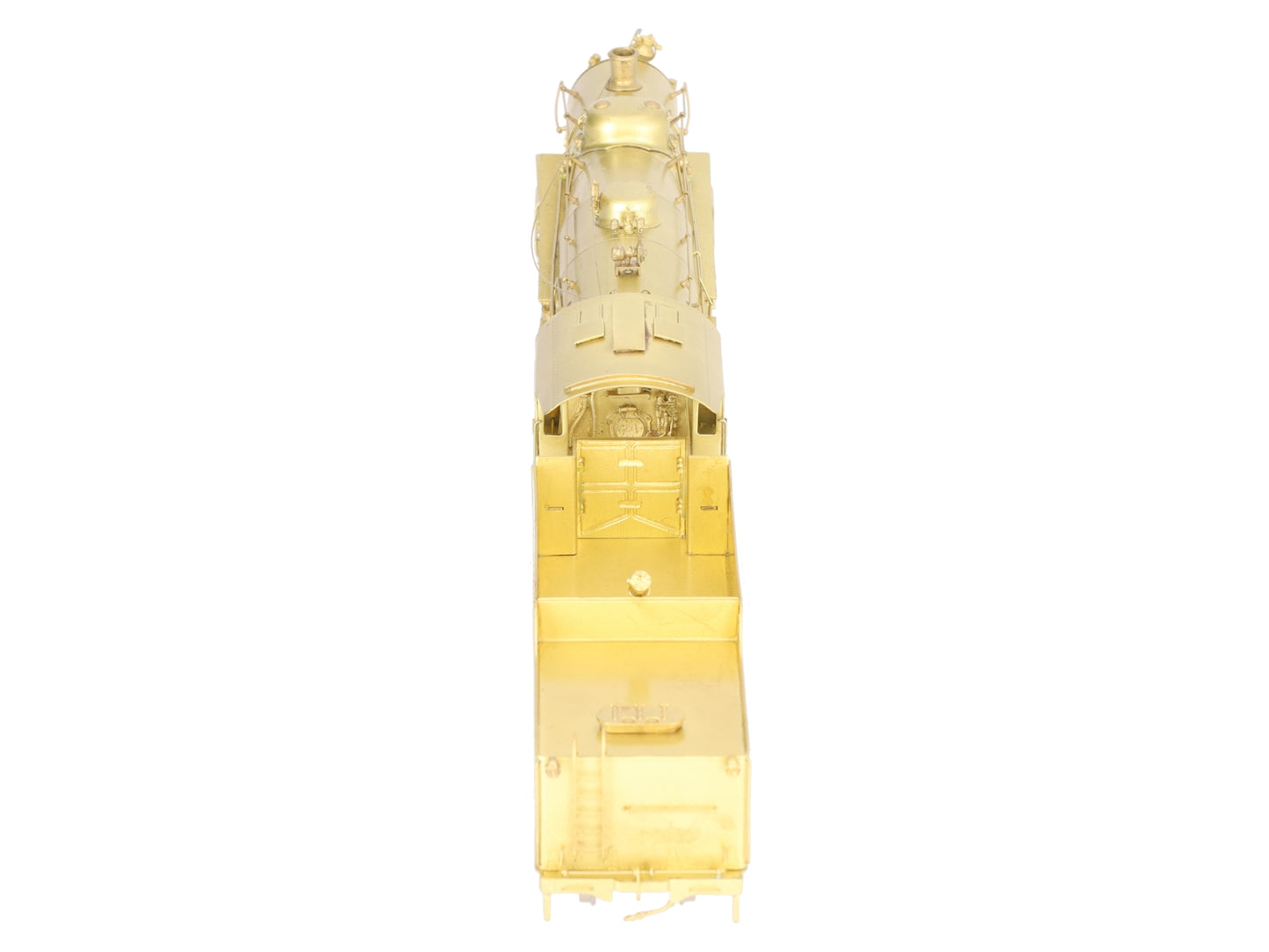 Sunset Models HO BRASS USRA Light 4-6-2 Steam Locomotive & Tender - Unpainted EX/Box