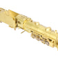 Sunset Models HO BRASS USRA Light 2-8-2 Steam Locomotive & Tender - Unpainted VG/Box