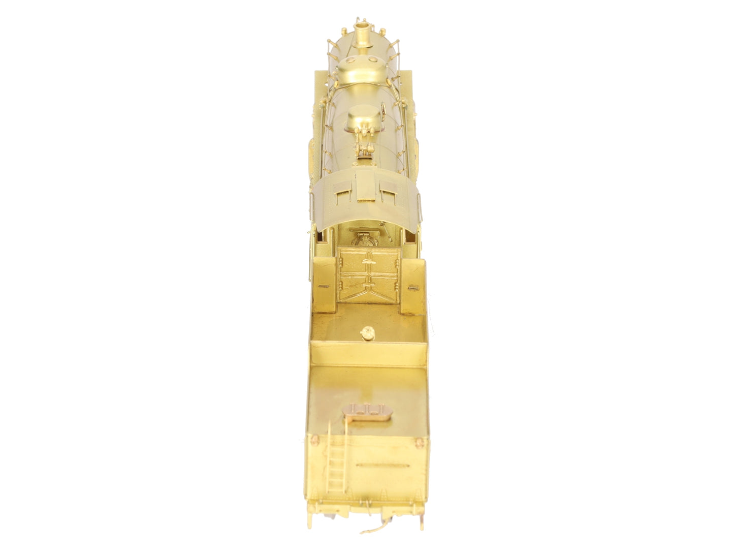 Sunset Models HO BRASS USRA Light 2-8-2 Steam Locomotive & Tender - Unpainted VG/Box