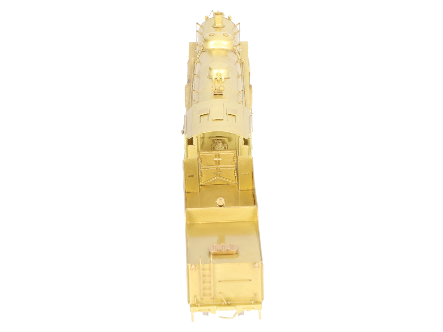 Sunset Models HO BRASS USRA Light 2-8-2 Steam Locomotive & Tender - Unpainted VG/Box