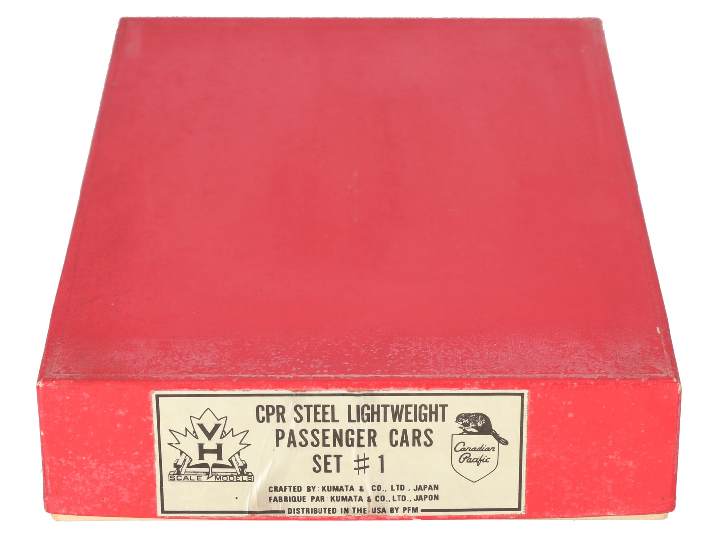 Van Hobbies HO BRASS CPR Steel Lightweight Passenger Cars Set - Set #1 VG/Box