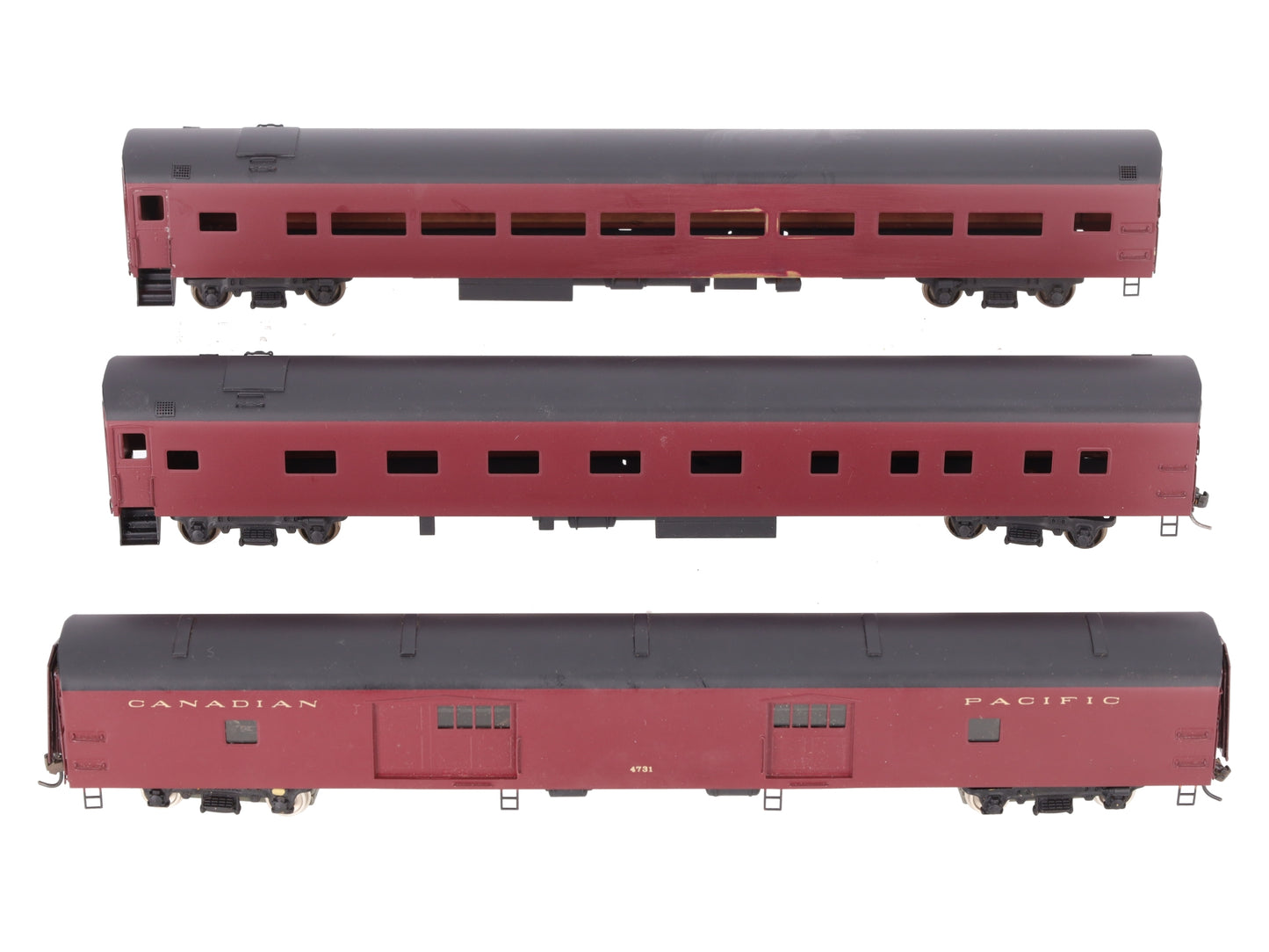 Van Hobbies HO BRASS CPR Steel Lightweight Passenger Cars Set - Set #1 VG/Box