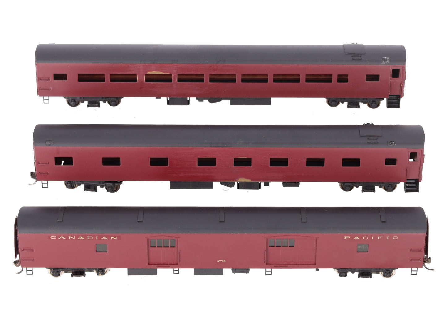 Van Hobbies HO BRASS CPR Steel Lightweight Passenger Cars Set - Set #1 VG/Box