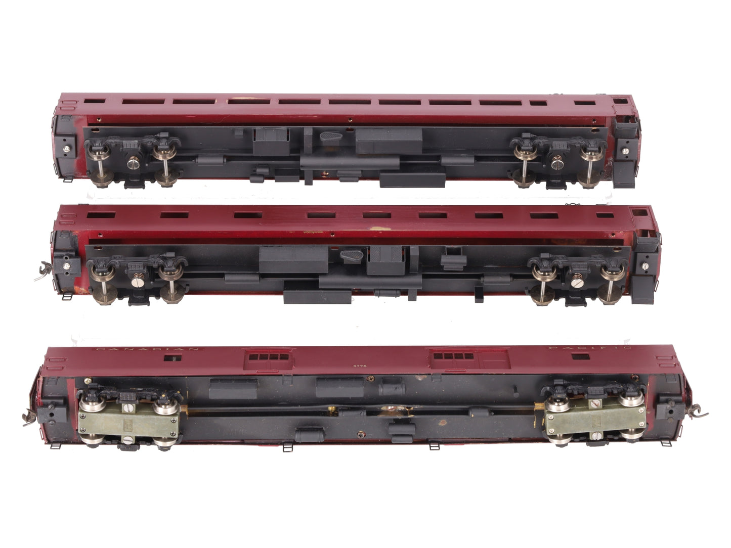 Van Hobbies HO BRASS CPR Steel Lightweight Passenger Cars Set - Set #1 VG/Box