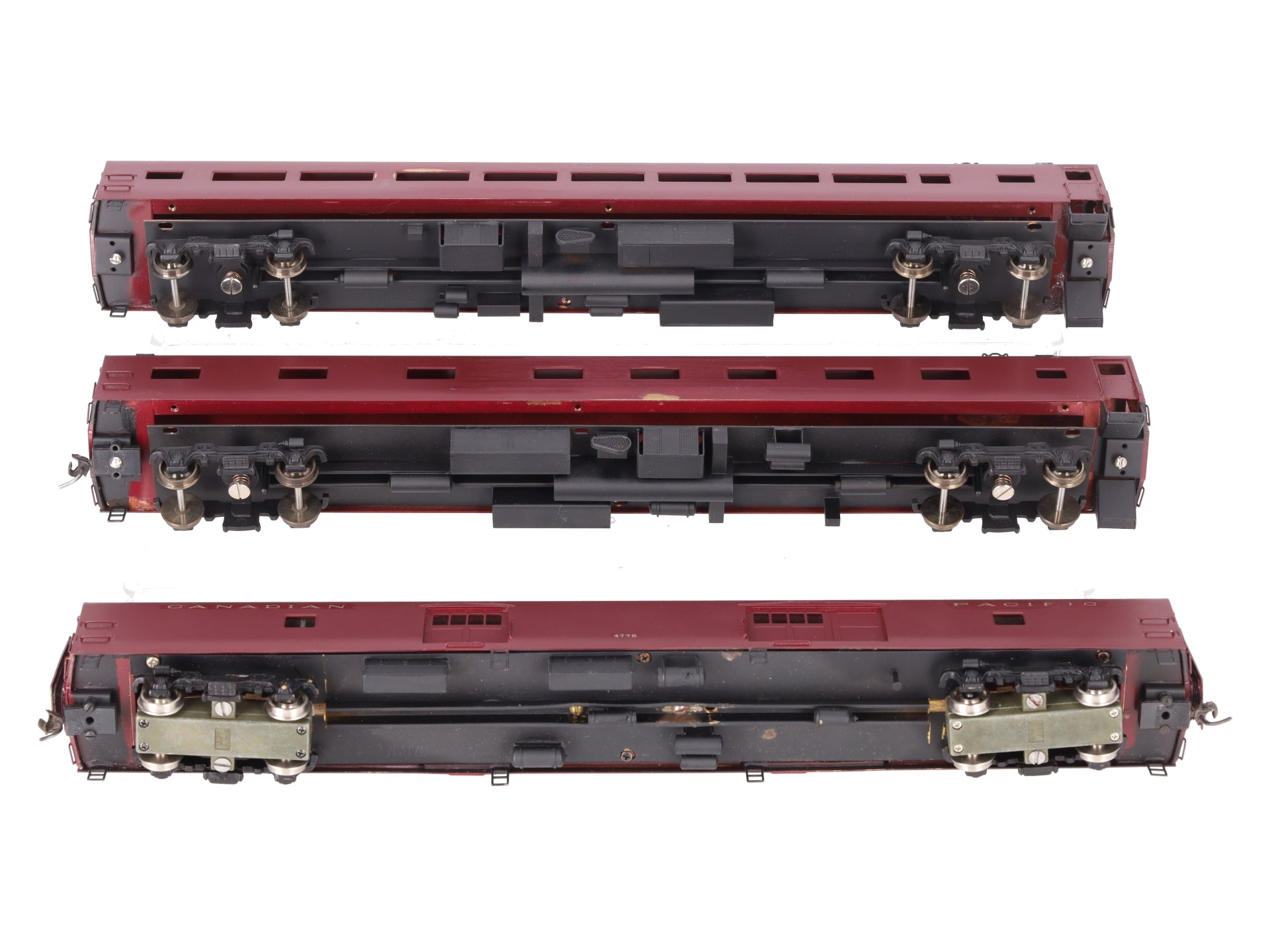 Van Hobbies HO BRASS CPR Steel Lightweight Passenger Cars Set - Set #1 VG/Box