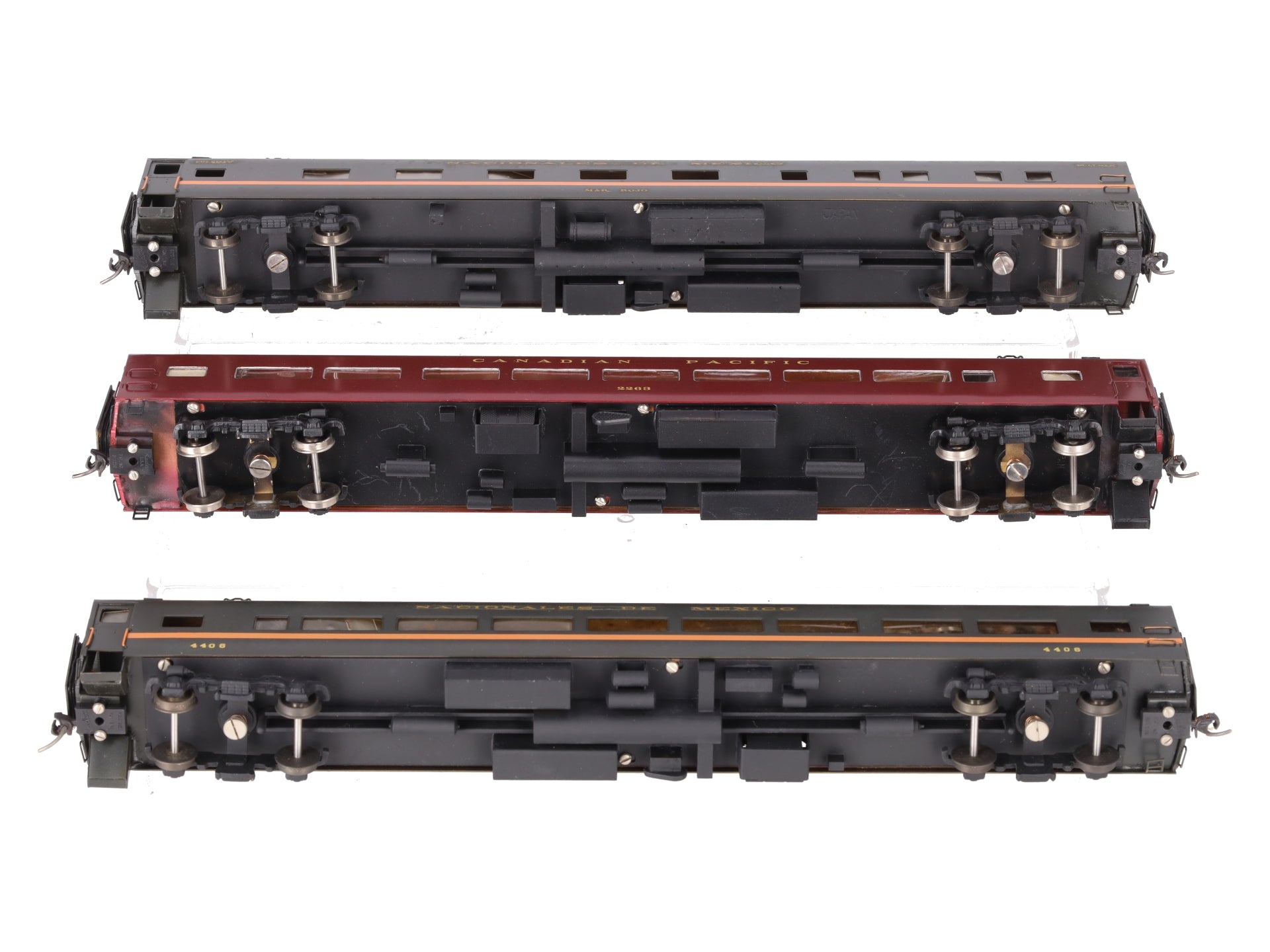 Van Hobbies HO BRASS Steel Lightweight Passenger Cars [3] VG