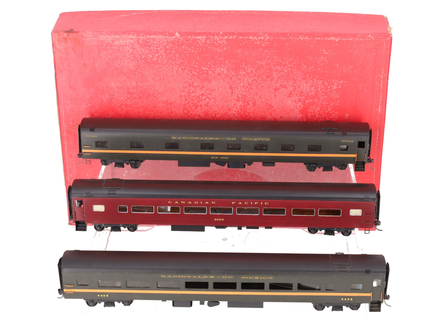 Van Hobbies HO BRASS Steel Lightweight Passenger Cars [3] VG