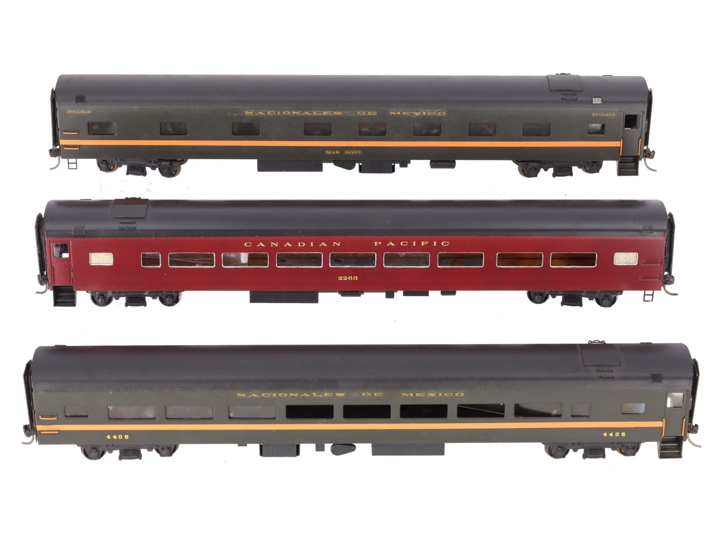 Van Hobbies HO BRASS Steel Lightweight Passenger Cars [3] VG